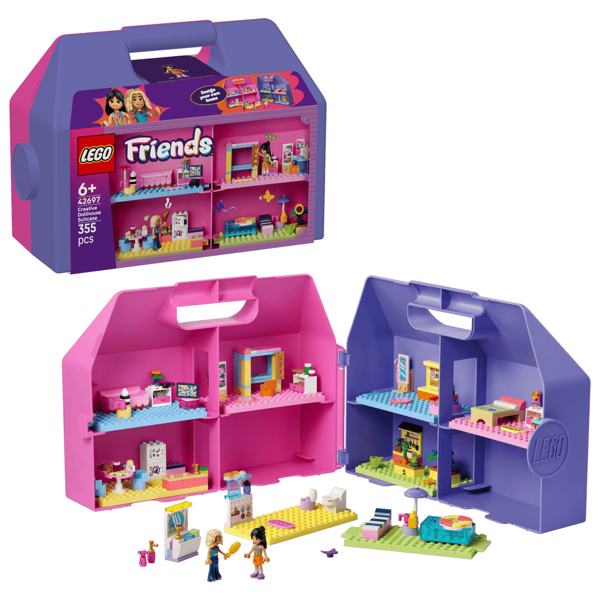 Creative Dollhouse Suitcase