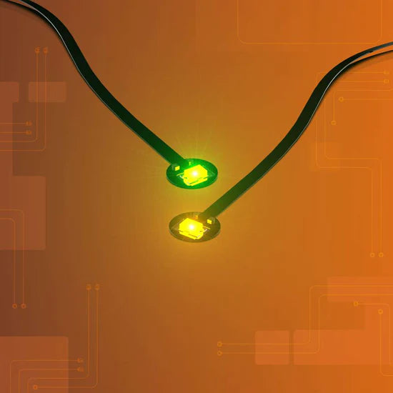 Light My Bricks (LMB) 2.0 Astro Light Regular - Green to Orange 30cm (2 Pack)