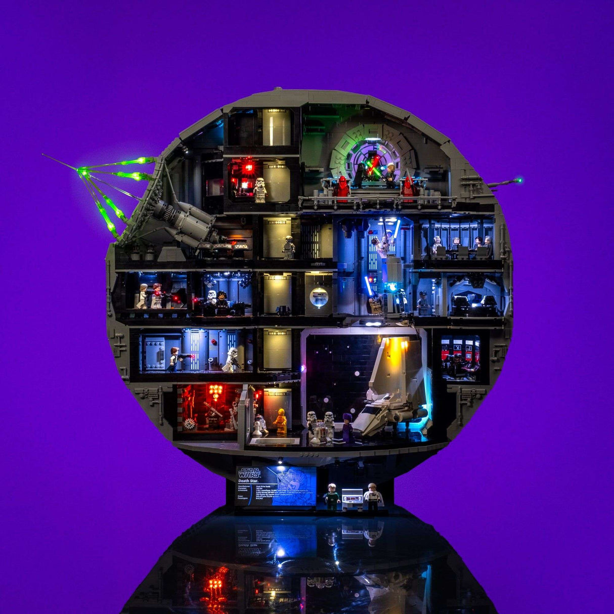 Light My Bricks (LMB) 2.0 Light Kit for LEGO® Death Star™ #75419