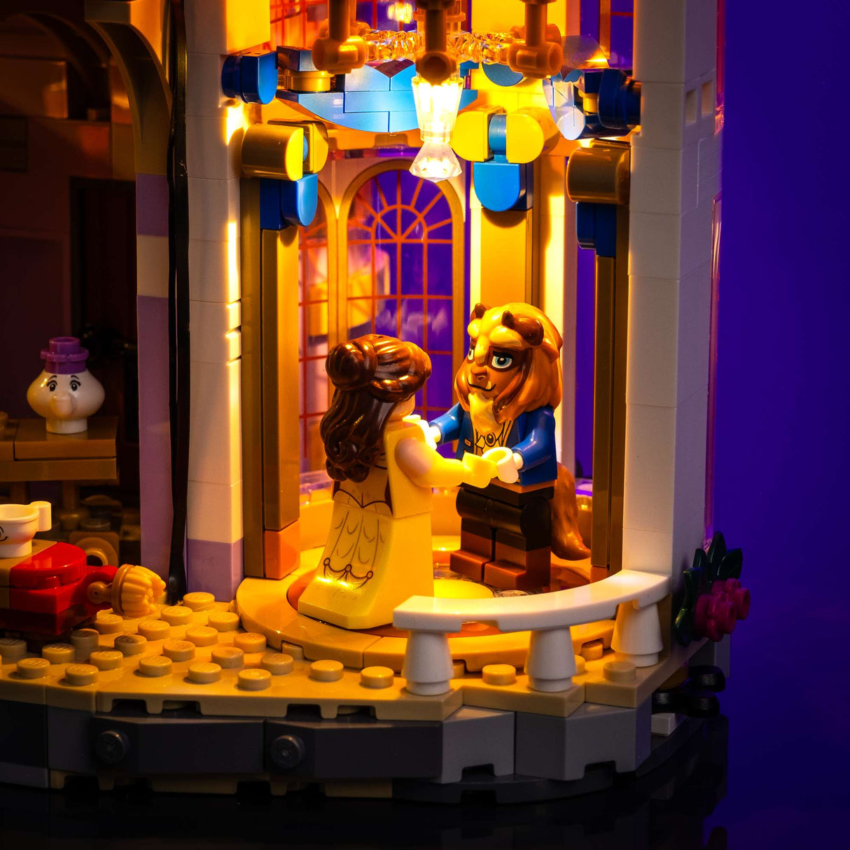 Light My Bricks (LMB) 2.0 Light Kit for LEGO #43263 Disney Beauty and the Beast Castle