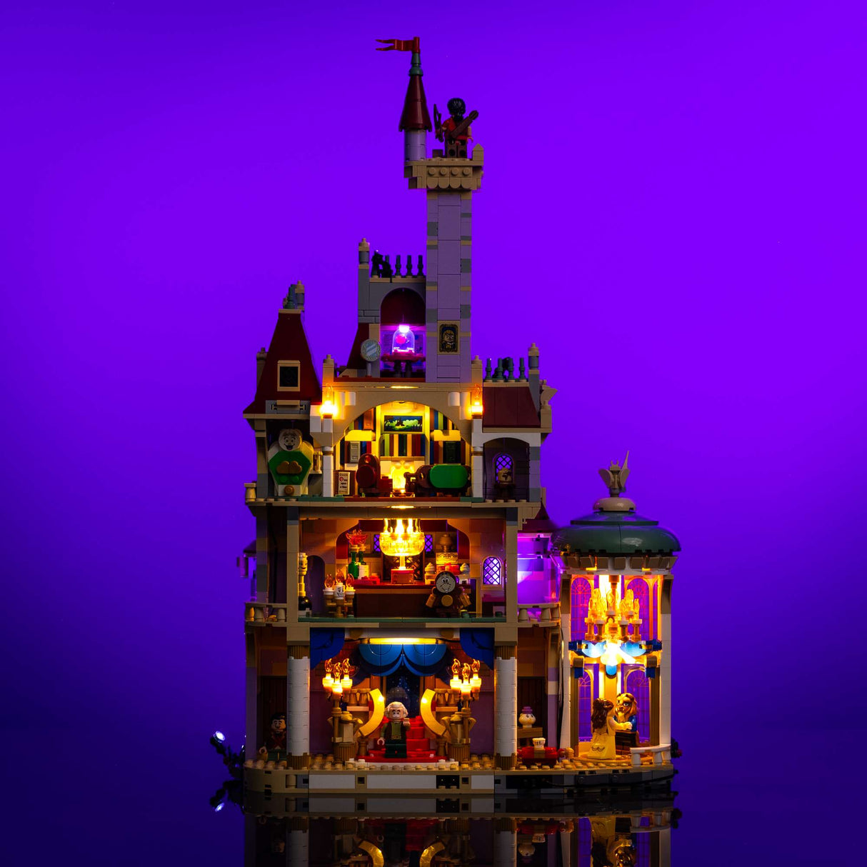 Light My Bricks (LMB) 2.0 Light Kit for LEGO #43263 Disney Beauty and the Beast Castle