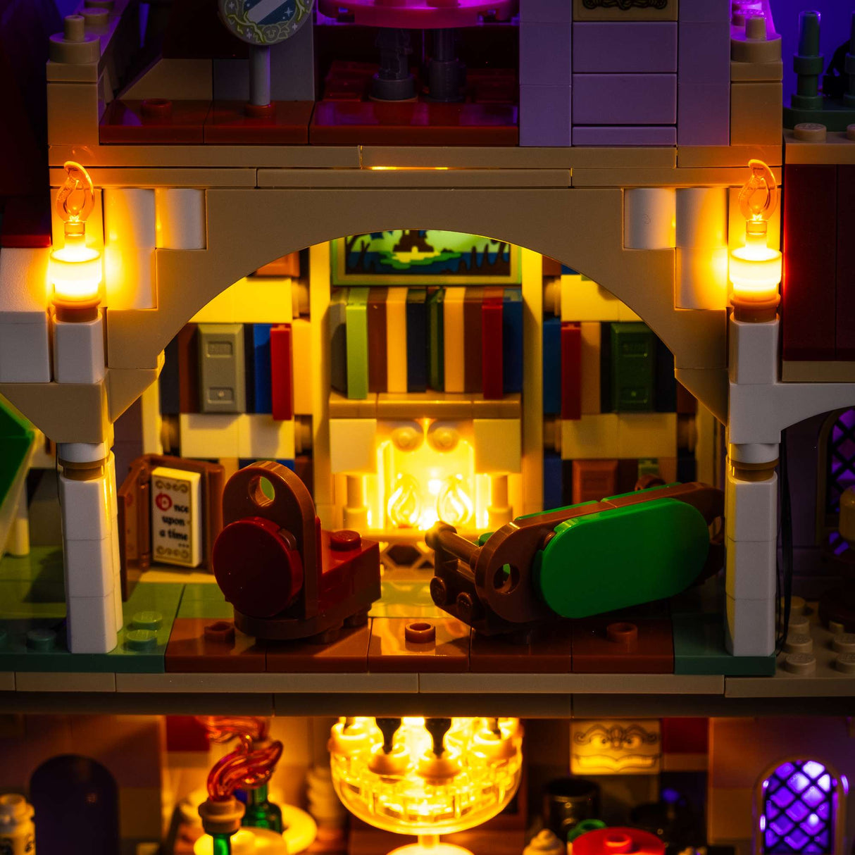 Light My Bricks (LMB) 2.0 Light Kit for LEGO #43263 Disney Beauty and the Beast Castle