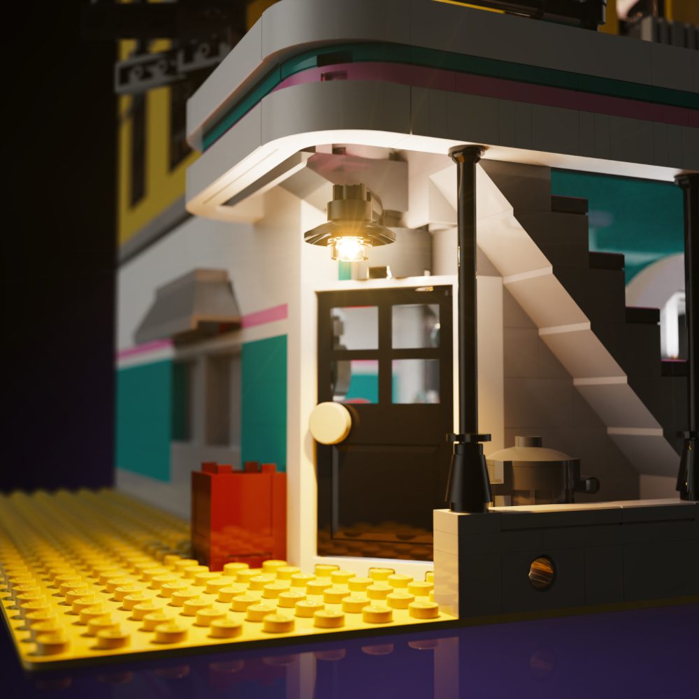 Light My Bricks (LMB) 2.0 Light Kit for LEGO #10260 Downtown Diner