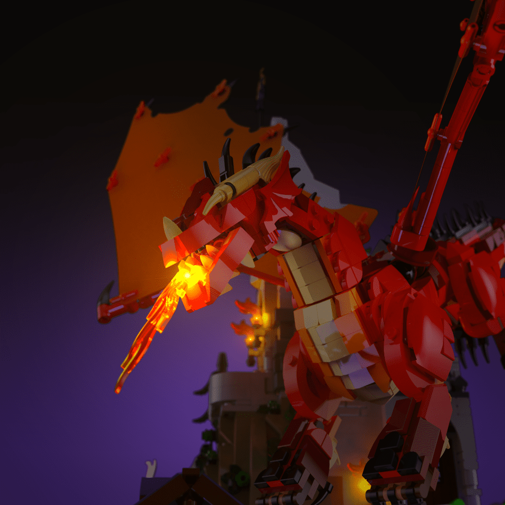 Light My Bricks (LMB) 2.0 Light Kit for LEGO #21348 Dungeons & Dragons: Red Dragon's Tale