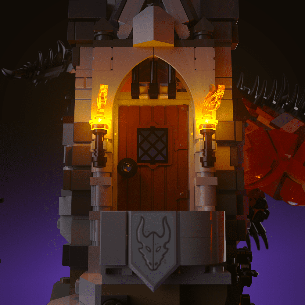 Light My Bricks (LMB) 2.0 Light Kit for LEGO #21348 Dungeons & Dragons: Red Dragon's Tale