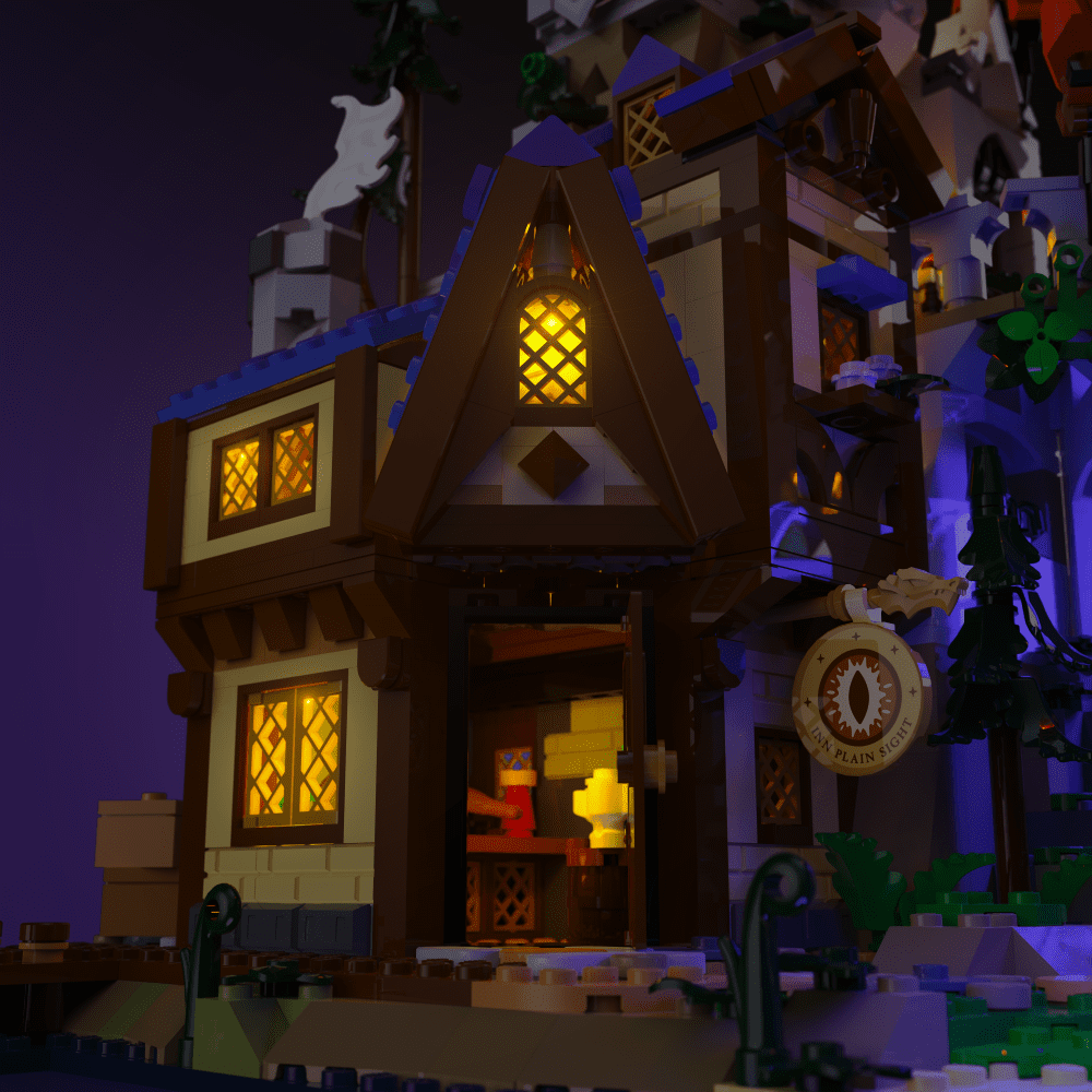 Light My Bricks (LMB) 2.0 Light Kit for LEGO #21348 Dungeons & Dragons: Red Dragon's Tale