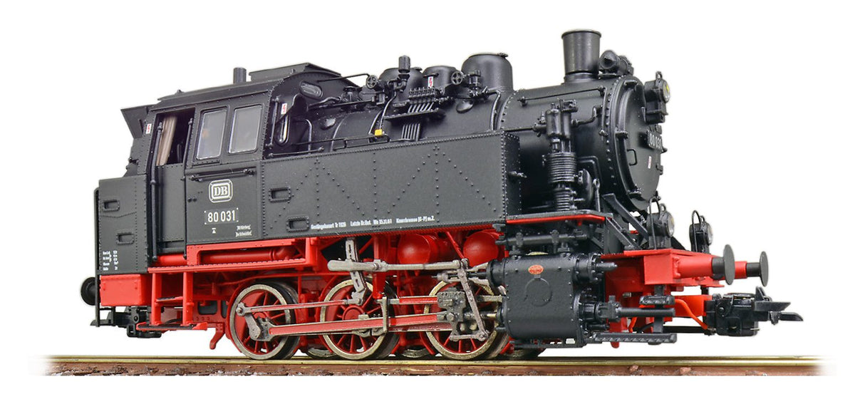 Steam Locomotive BR 80 of the DB, Era III