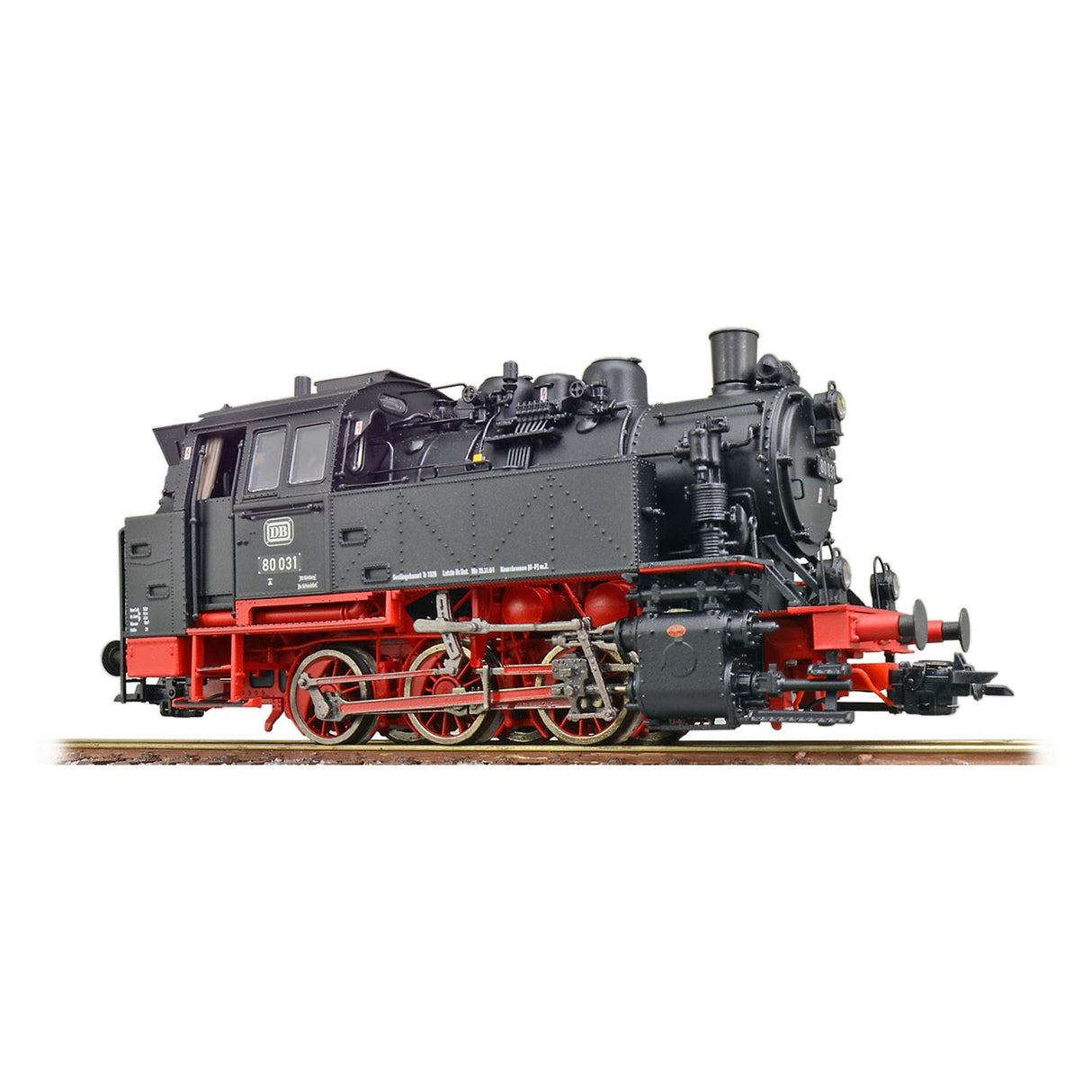 Steam Locomotive BR 80 of the DB, Era III