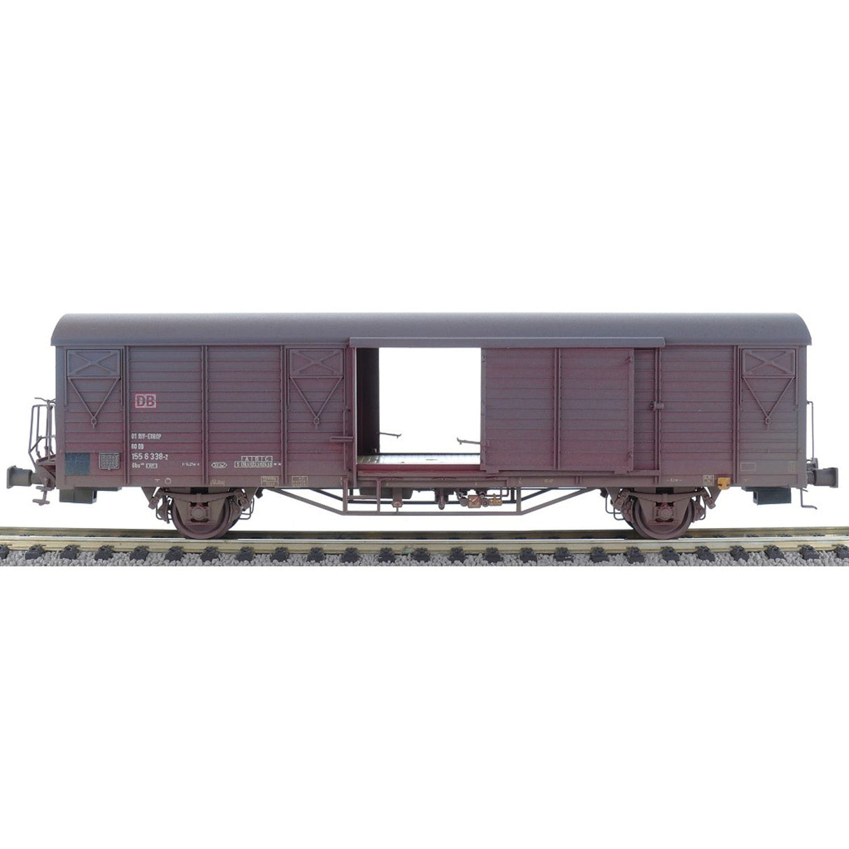 DB Gbs264 Ex(1554) Freight Car 11 Dirty Ridges VI