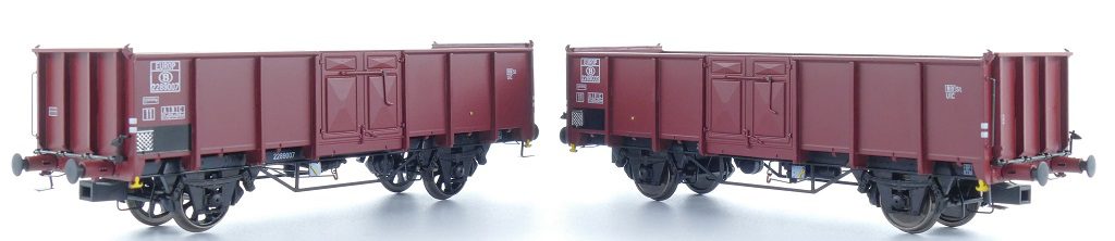 Set - SNCB UIC 2289035 EUROP Normal-Wheel & SNCB UIC 2289007 EUROP Spoke-Wheel