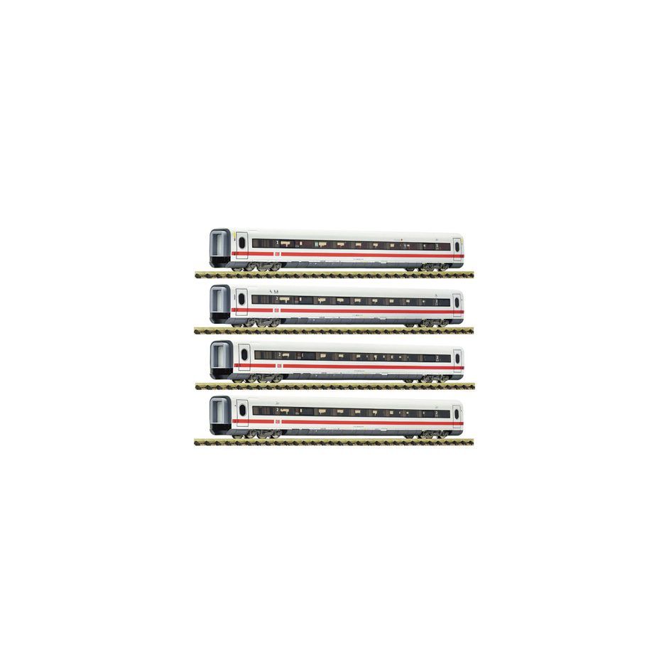 4-piece set: Additional wagons for ICE 2 (BR 402), DB AG