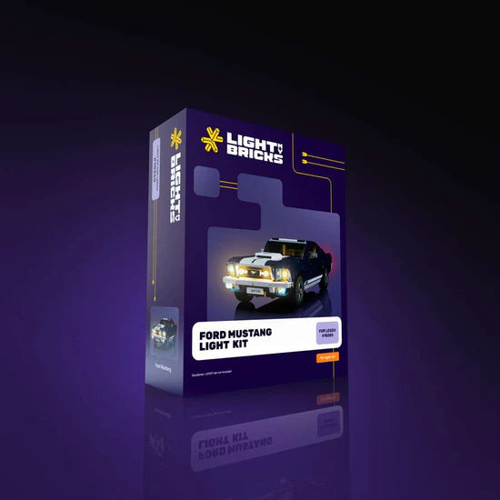 Light My Bricks (LMB) 2.0 Light Kit for LEGO #10265 Ford Mustang