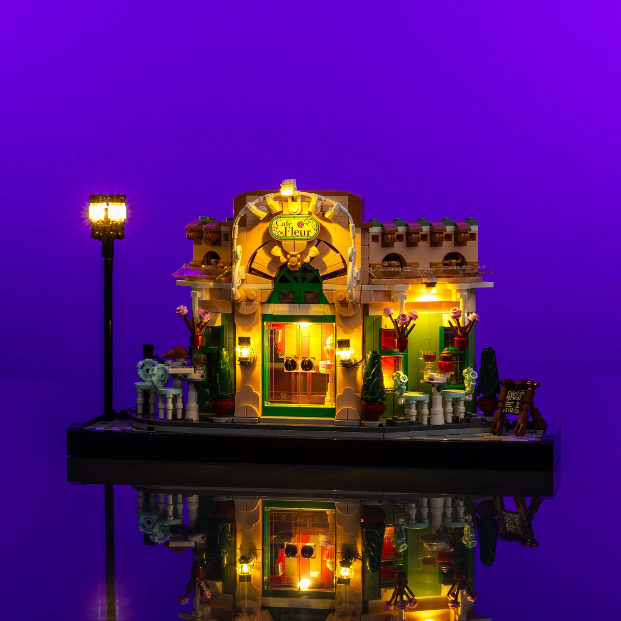 Light My Bricks (LMB) 2.0 Light Kit for LEGO® #10362 French Cafe