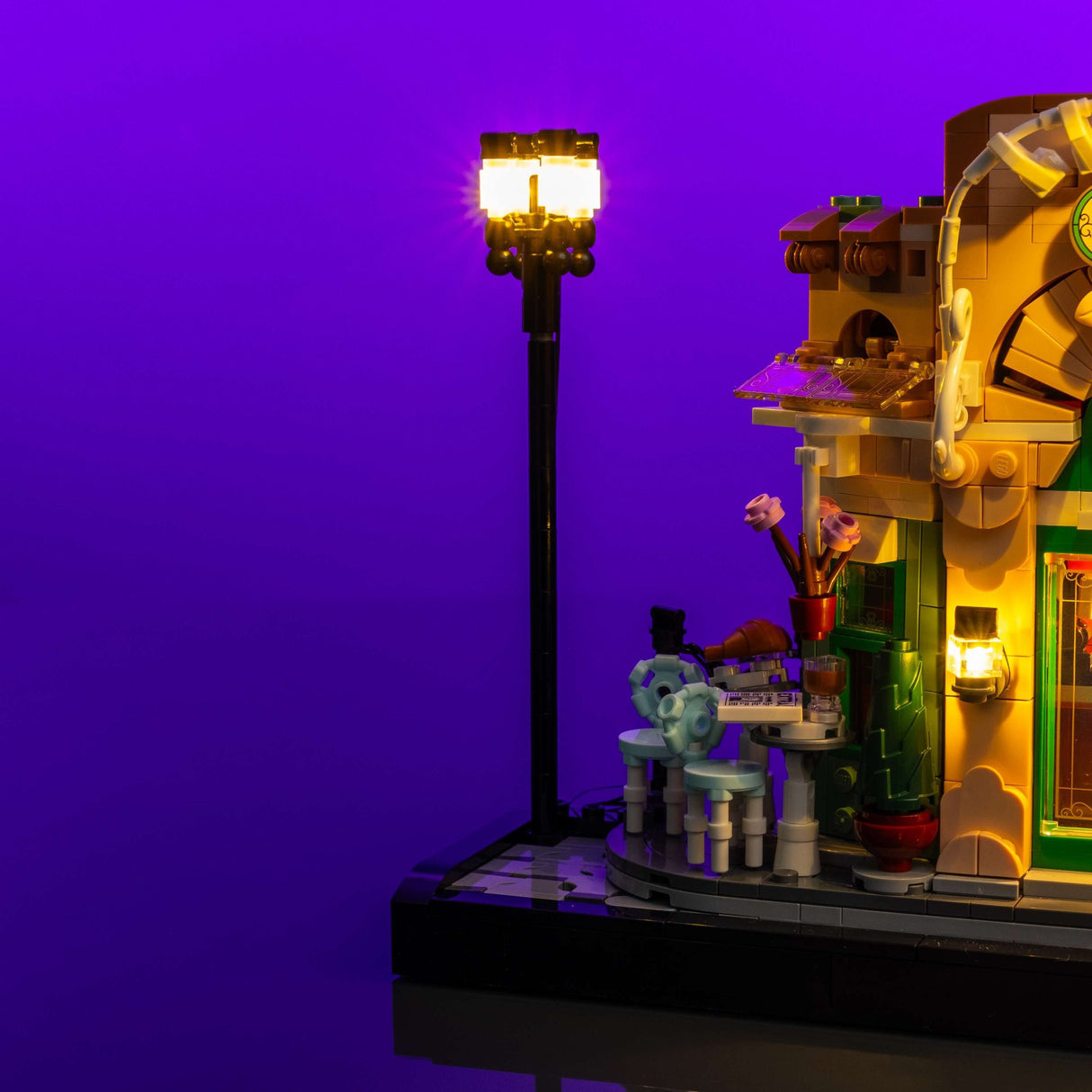 Light My Bricks (LMB) 2.0 Light Kit for LEGO® #10362 French Cafe