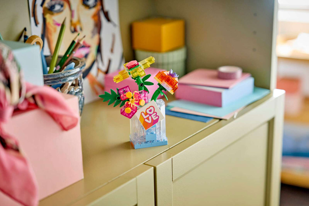 Floral Decor Perfume Bottle
