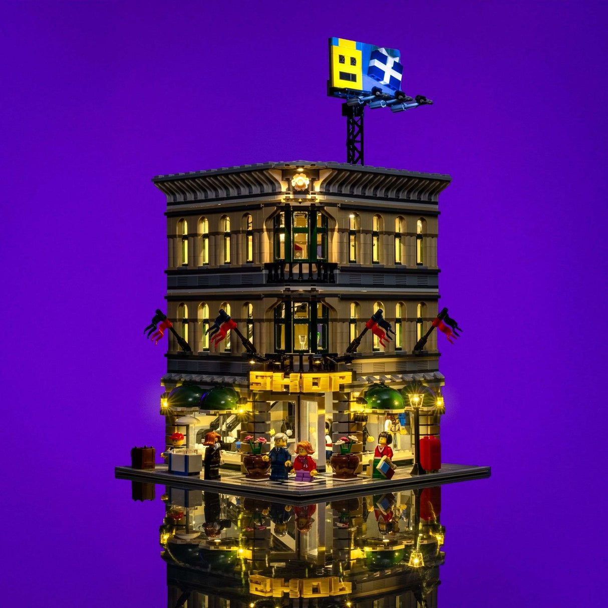 Light My Bricks (LMB) 2.0 Light Kit for LEGO® Grand Emporium #10211