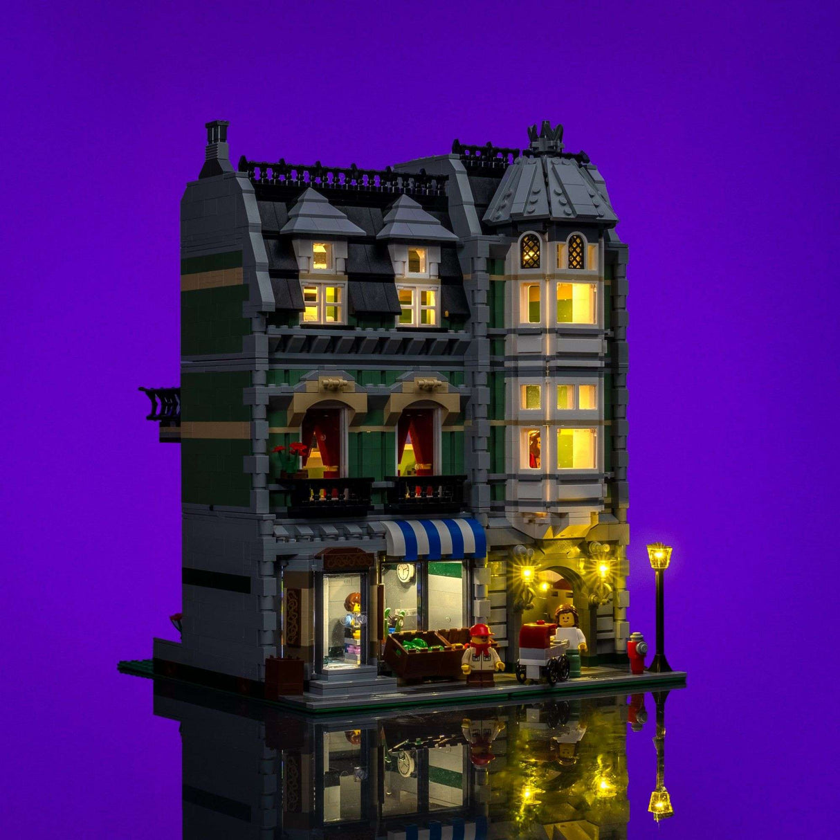 Light My Bricks (LMB) 2.0 Light Kit for LEGO® Green Grocer #10185