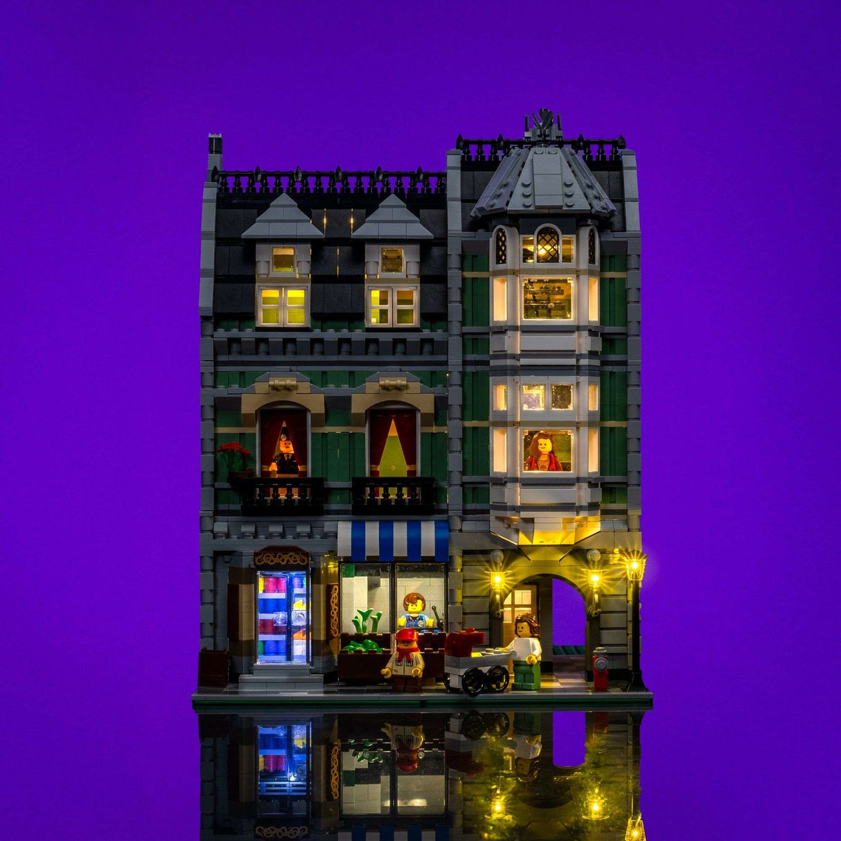Light My Bricks (LMB) 2.0 Light Kit for LEGO® Green Grocer #10185