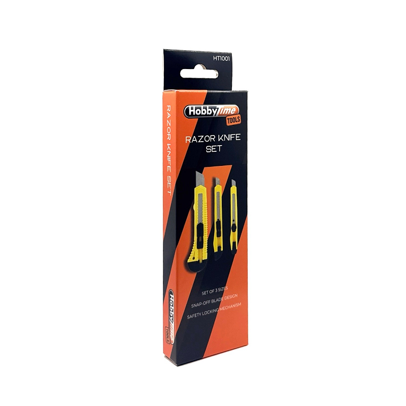 Razor Knife Set – 3 Pieces
