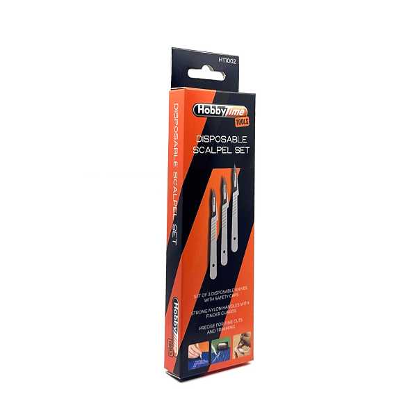 Disposable Scalpel Knife – 3 Pieces