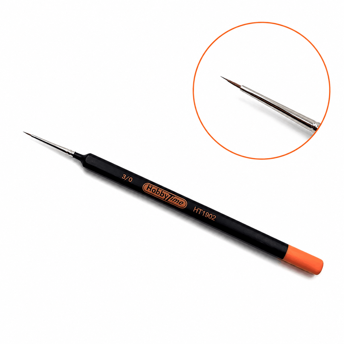 Red Sable Triangular Handle Detail Brush - 3/0