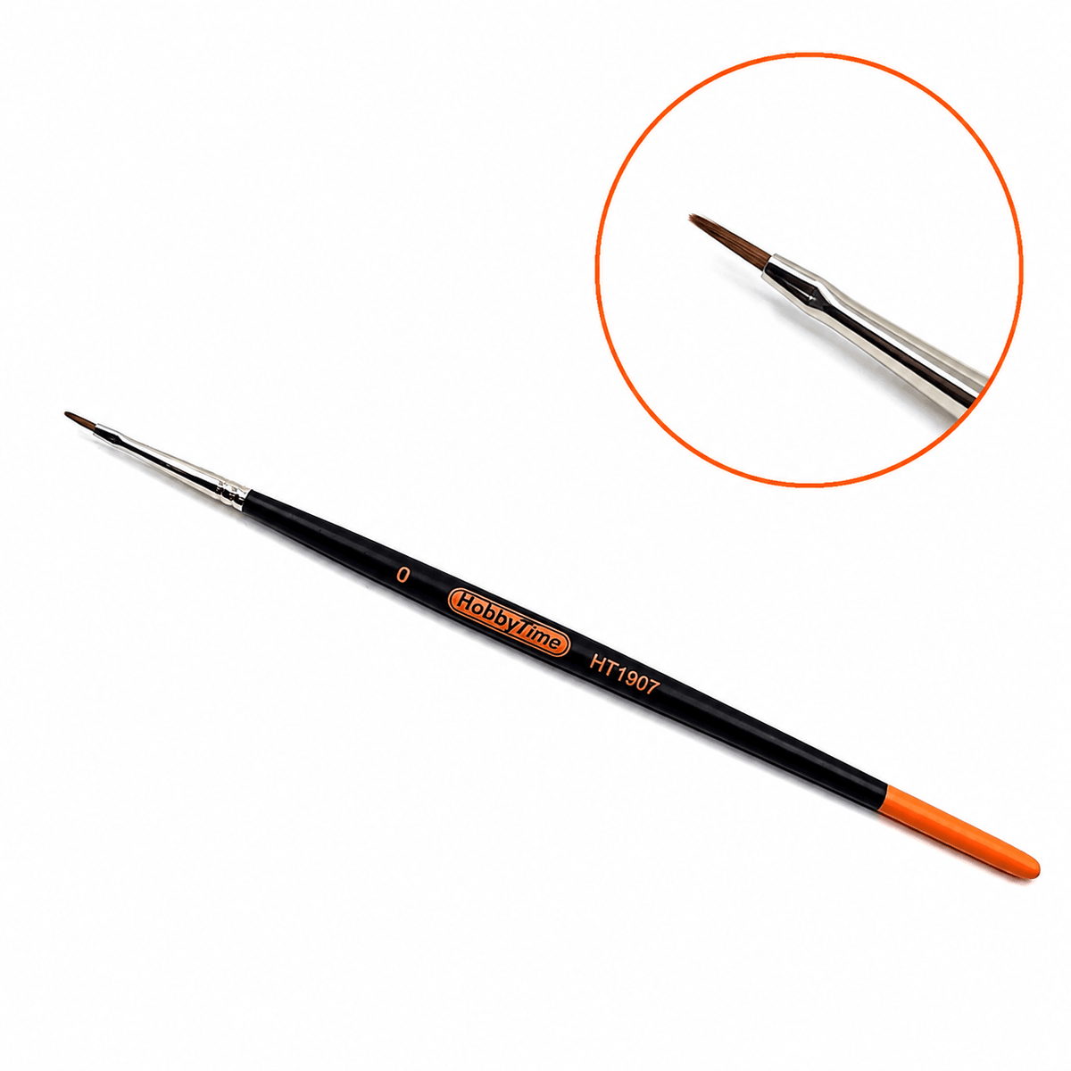 Red Sable Classic Round Handle Brush - 0