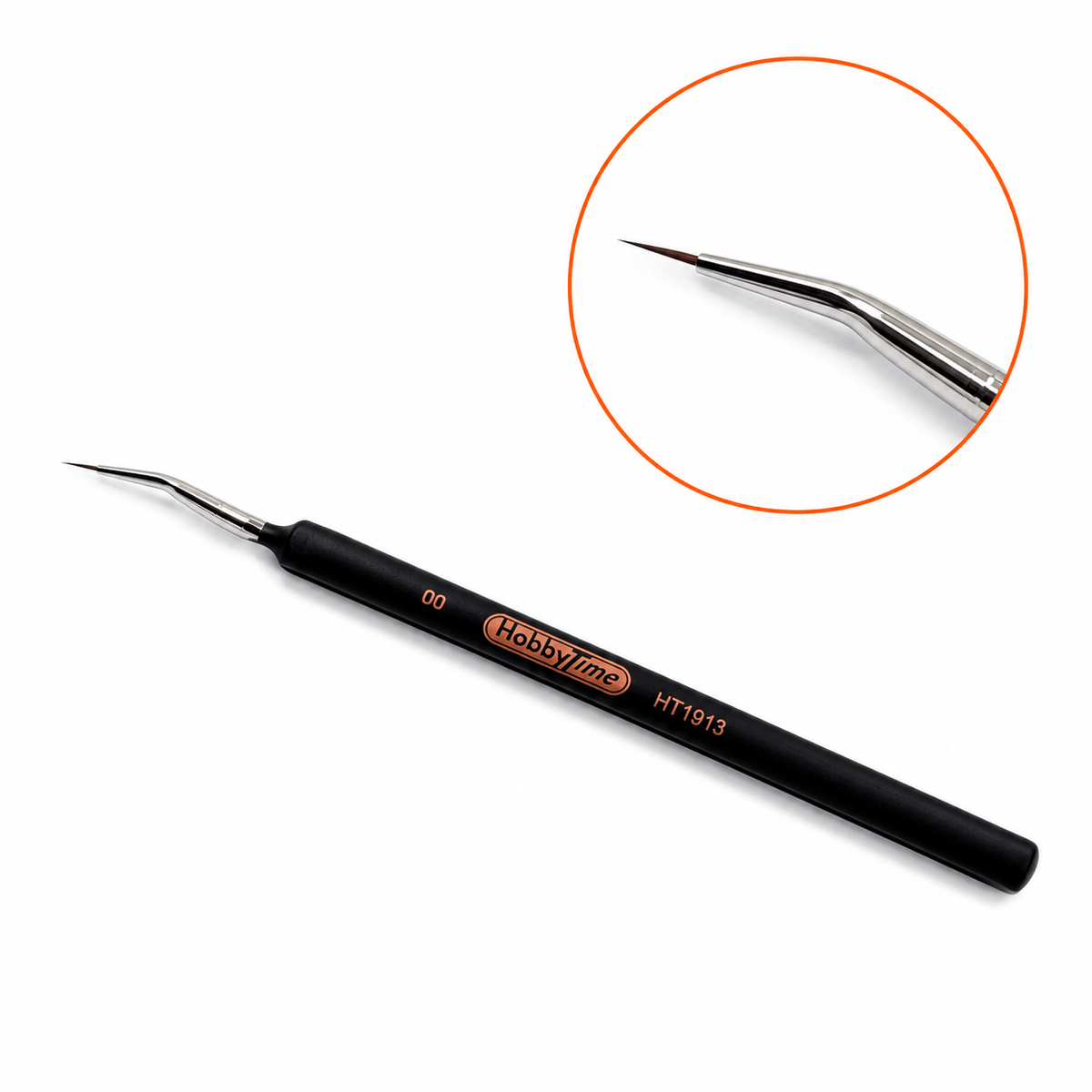 Pinpoint Triangular Handle Detail Brush - 00