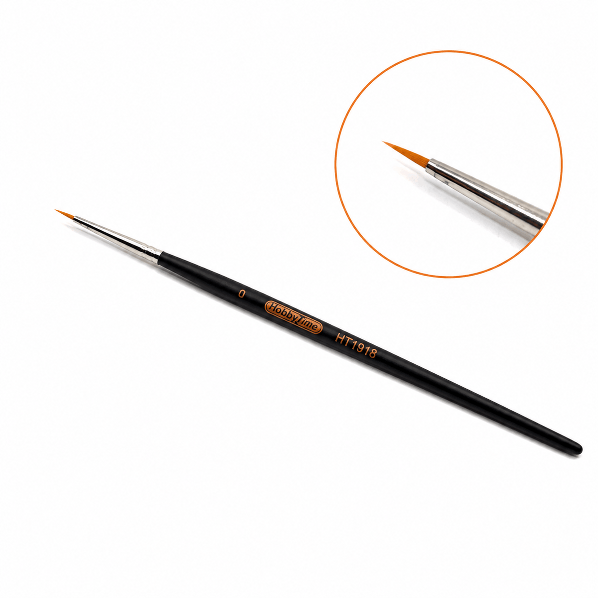 Synthetic Classic Round Handle Brush - 0