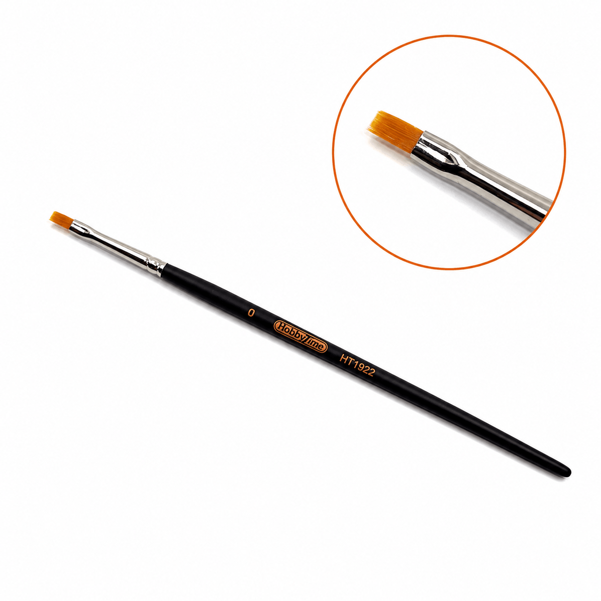 Synthetic Flat Brush - 0