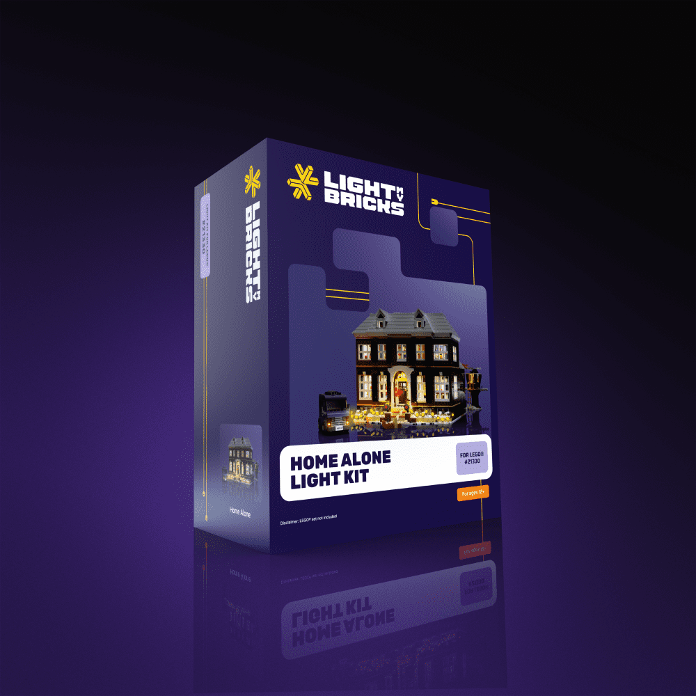 Light My Bricks (LMB) 2.0 Light Kit for LEGO #21330 Home Alone