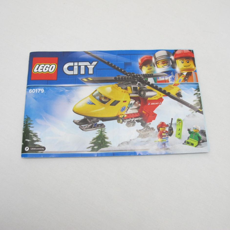 Ambulance Helicopter. Complete with instructions, no box