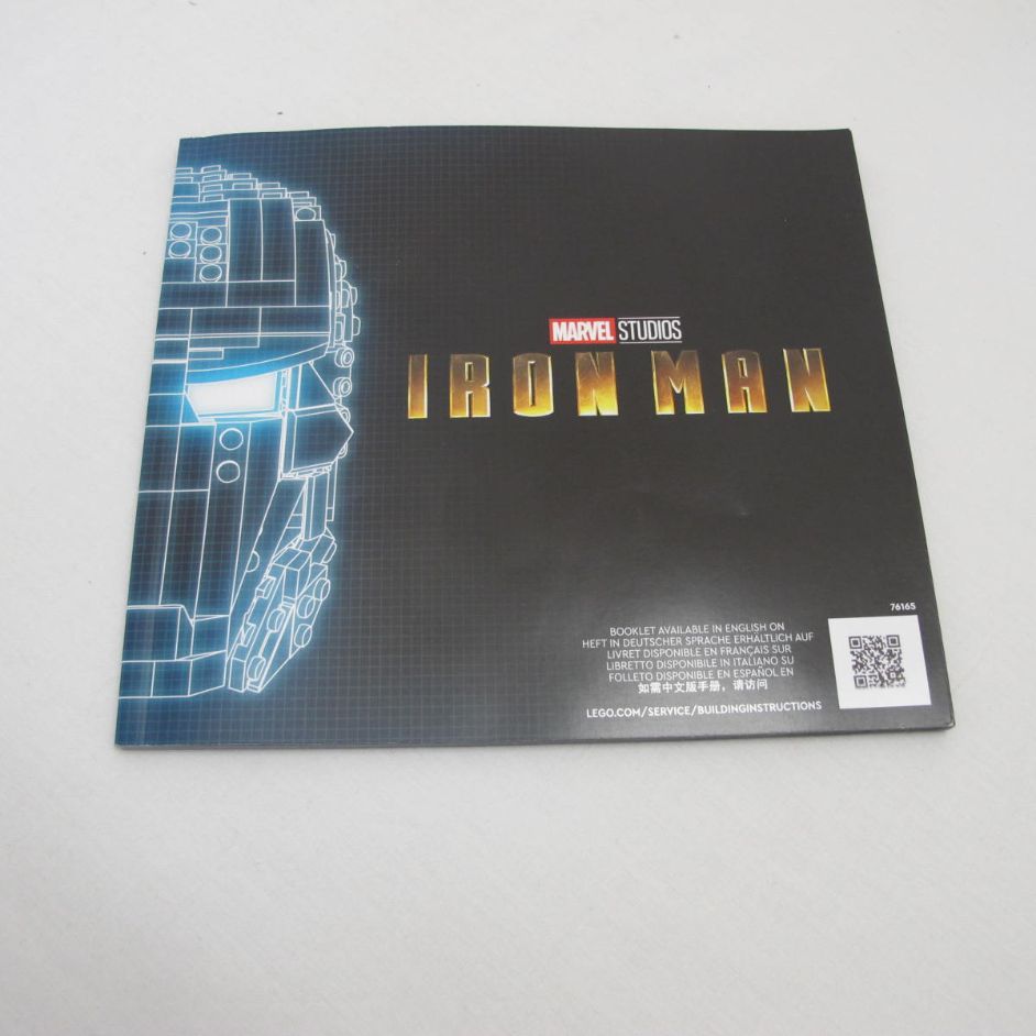 Iron Man. Complete with instructions and box