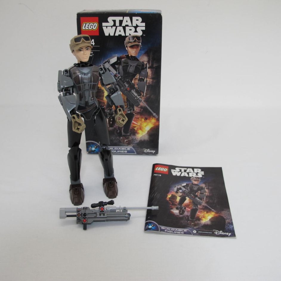 Sergeant Jyn Erso. Complete with instructions and box