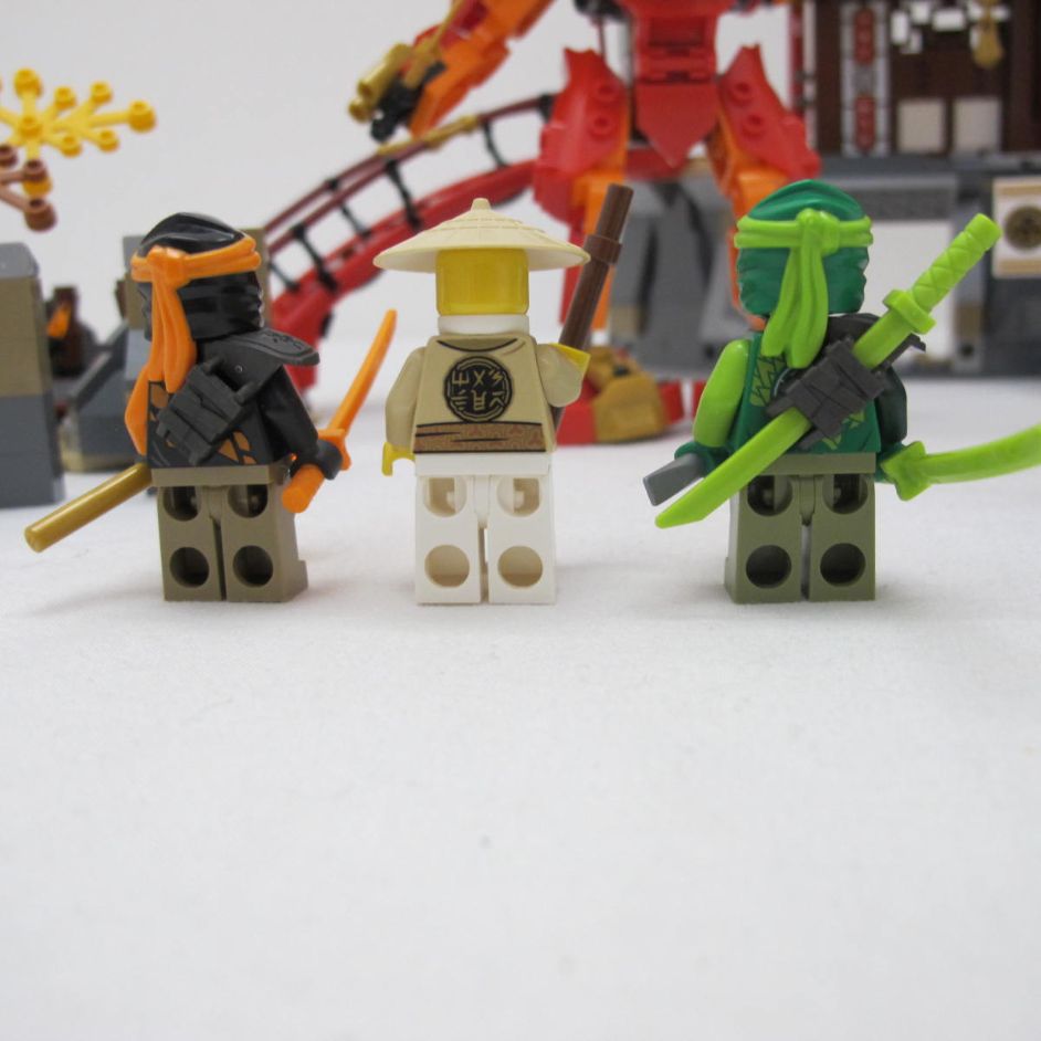 Ninja Dojo Temple. Complete with instructions, no box