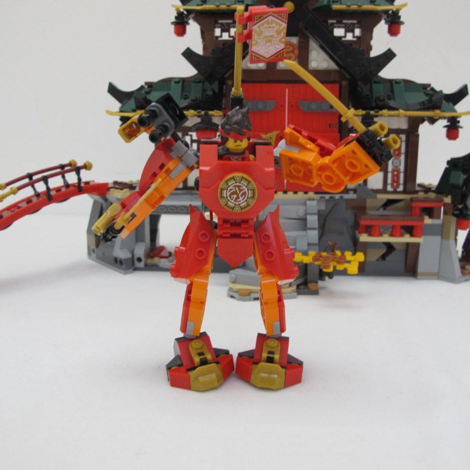 Ninja Dojo Temple. Complete with instructions, no box