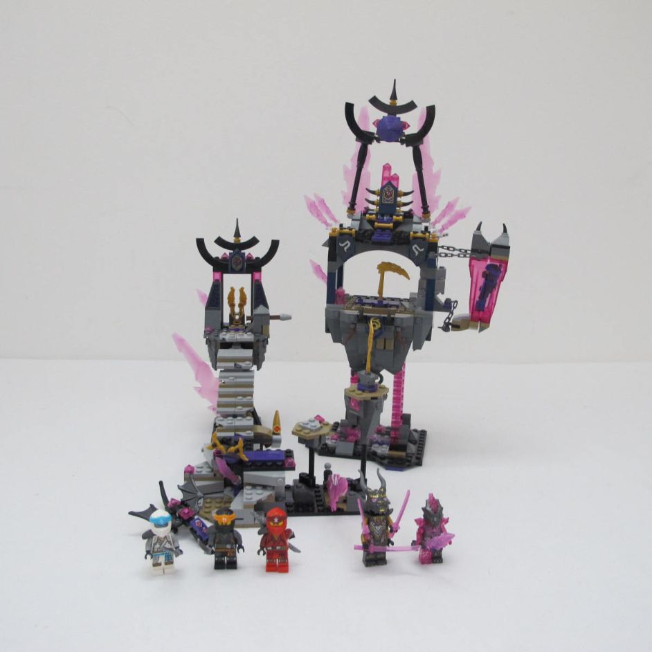 The Crystal King Temple. Complete with instructions, no box