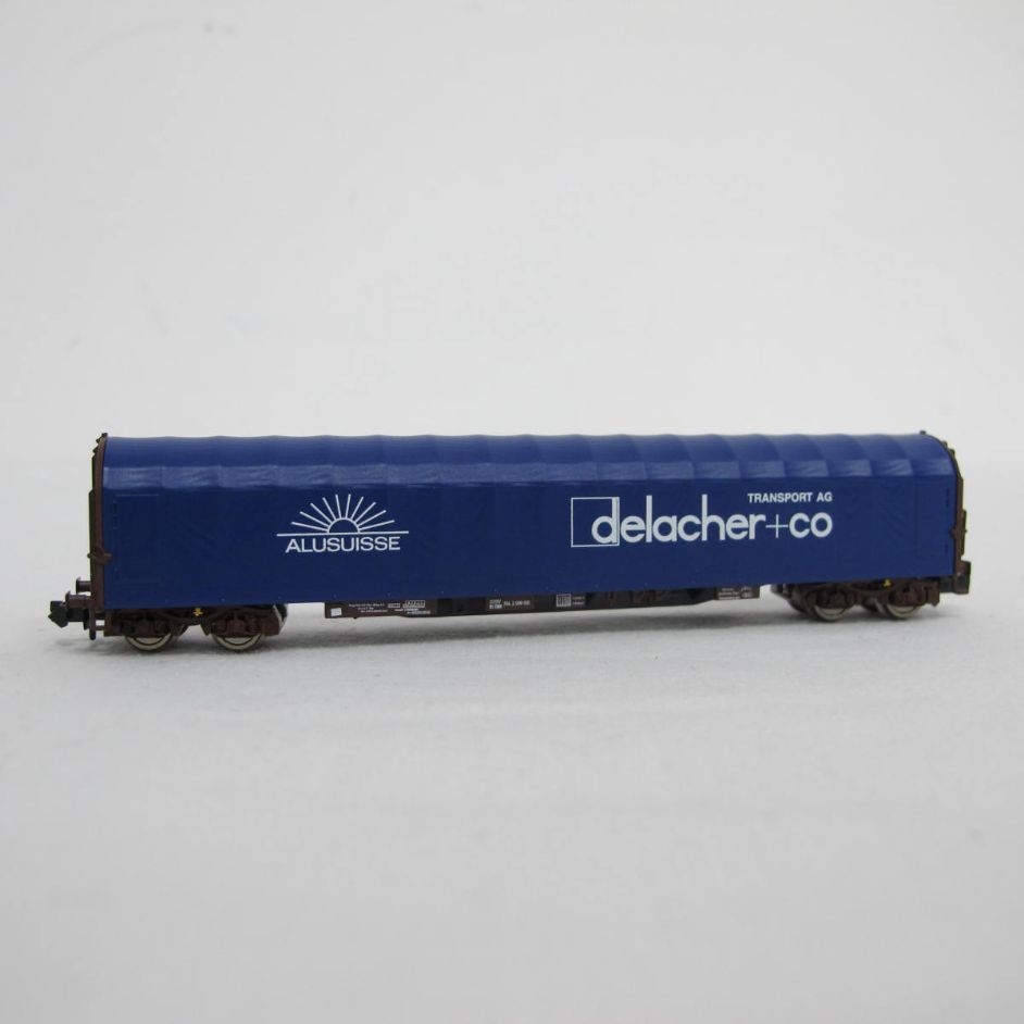Sliding tarpaulin wagon Rilns Ep.5, ‘Alusuisse/Delacher’