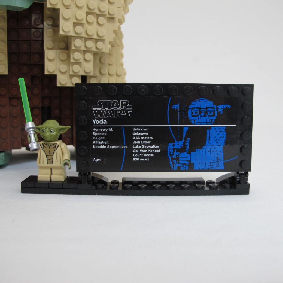 Yoda. Complete with instructions and box