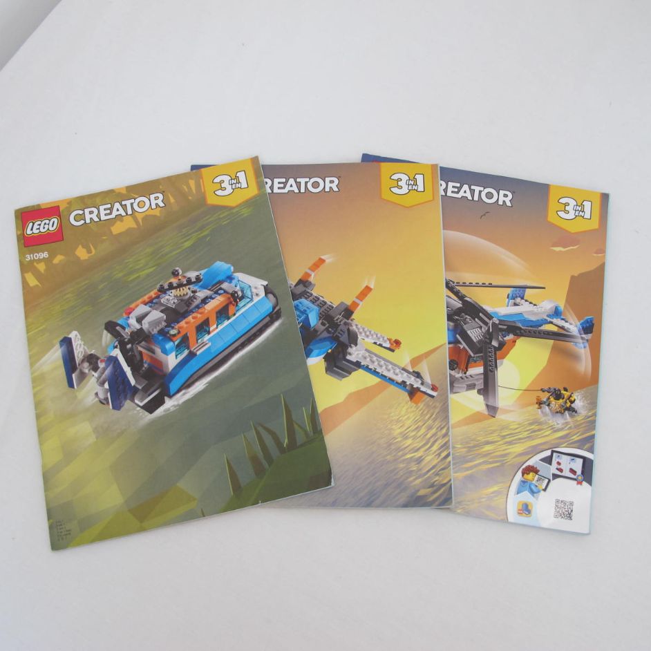 Twin-Rotor Helicopter. Complete with instructions and box