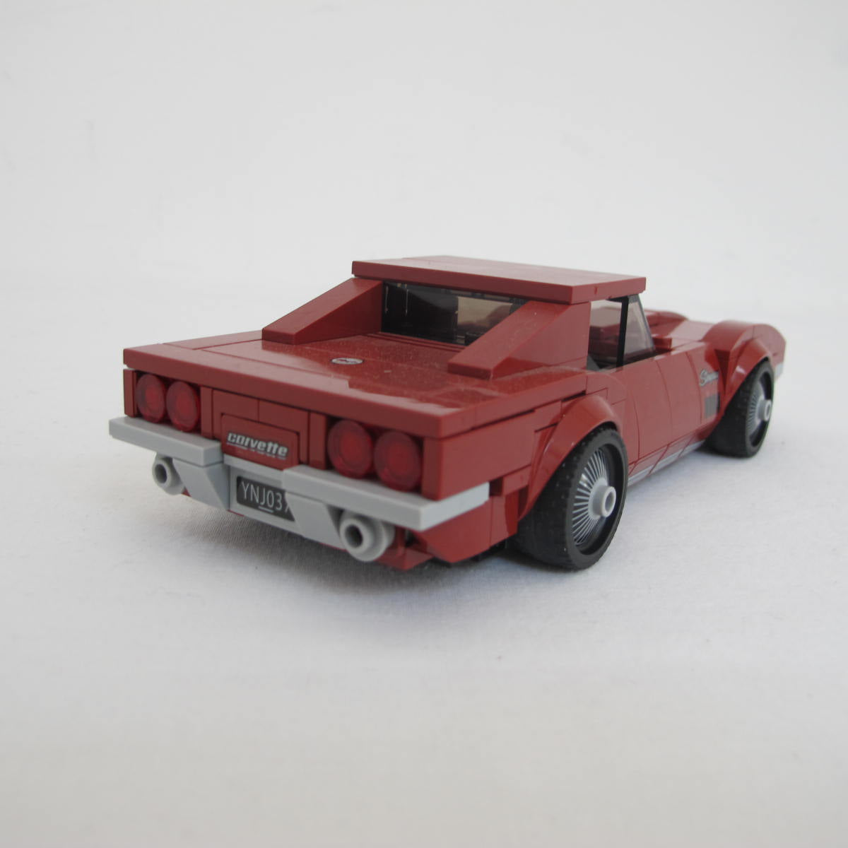 Chevrolet Corvette C8.R Race Car and 1969 Chevrolet Corvette. Incomplete with instructions, no box