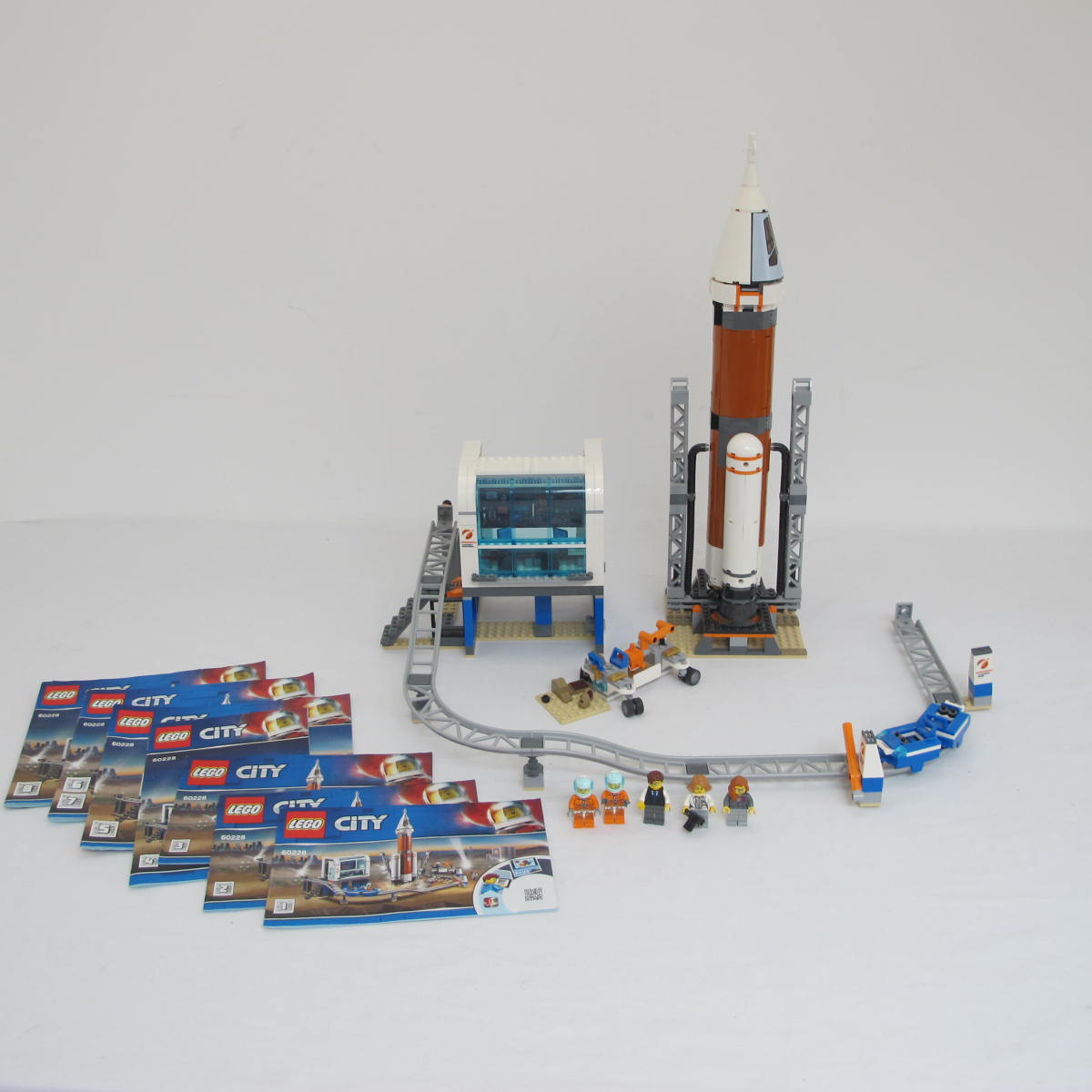 Deep Space Rocket and Launch Control. Incomplete with instructions, no box