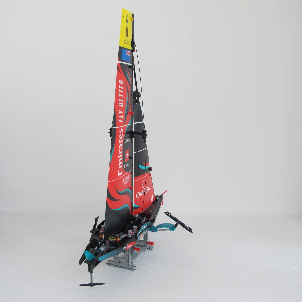 Emirates Team New Zealand AC75 Yacht. Complete with instructions and box