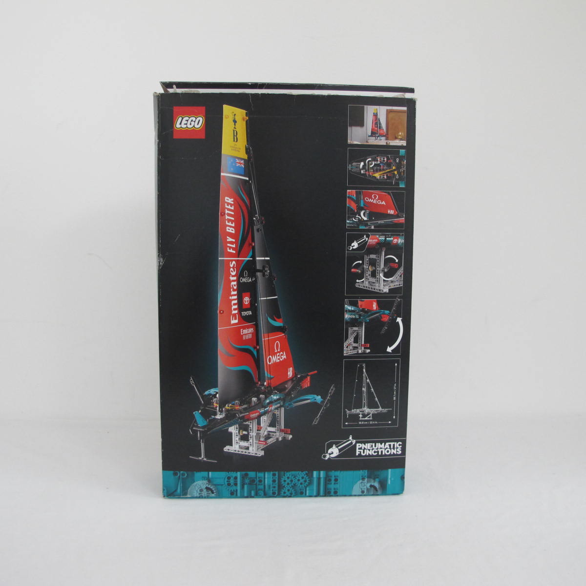 Emirates Team New Zealand AC75 Yacht. Complete with instructions and box