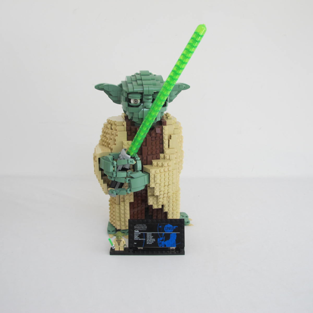 Yoda. Complete with instructions and box