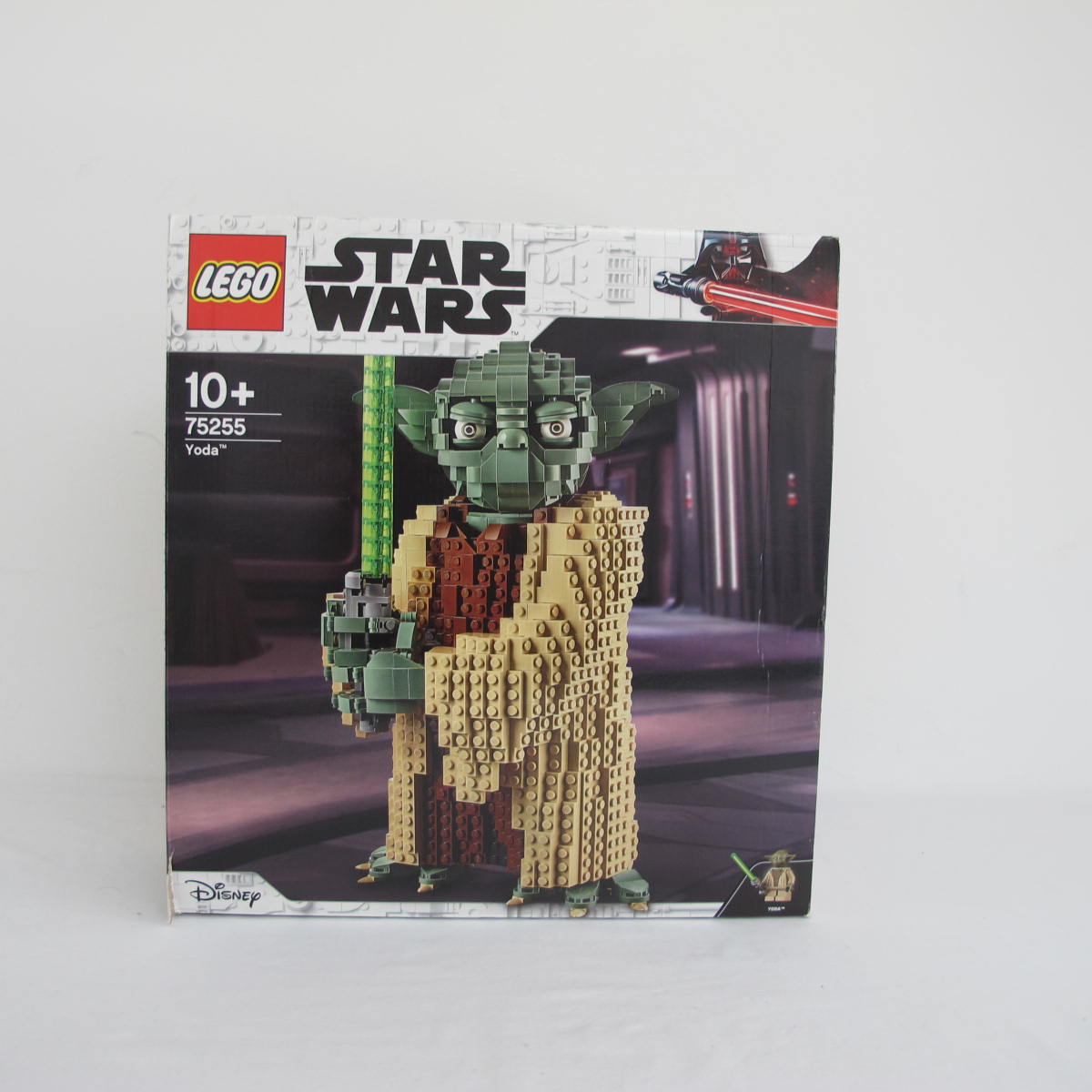 Yoda. Complete with instructions and box