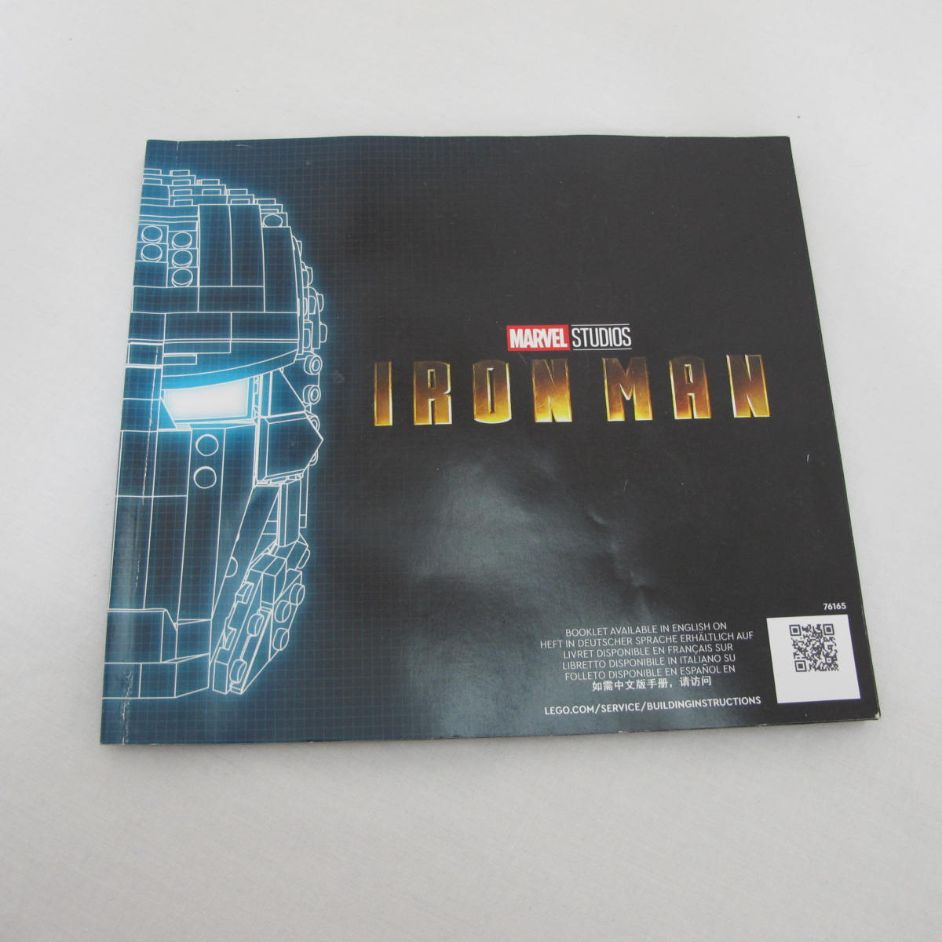 Iron Man. Complete with instructions, no box