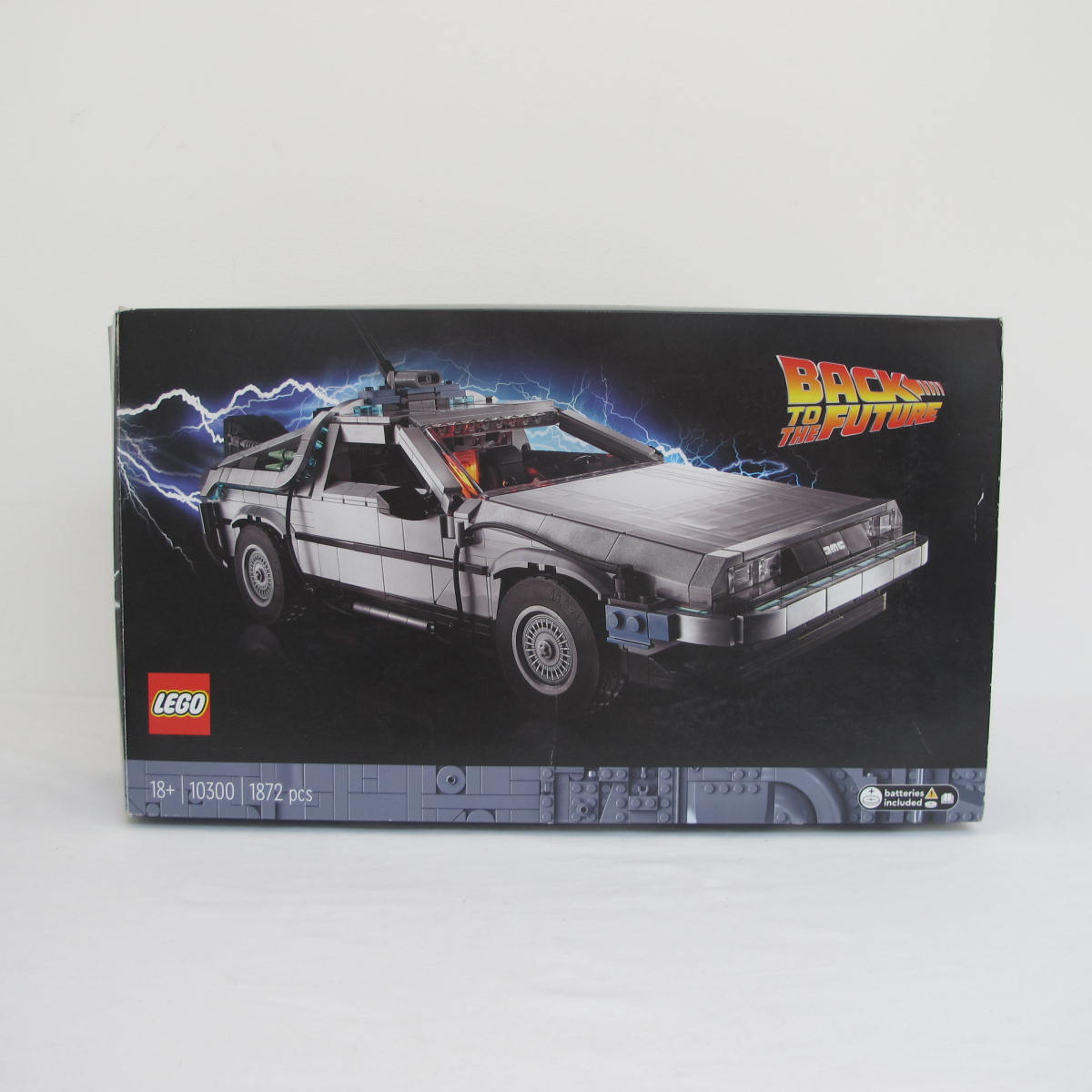 Back to the Future Time Machine. Complete with instructions and box