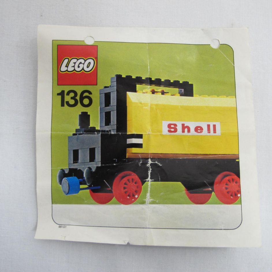 Tanker Waggon (Shell). Complete with instructions, no box