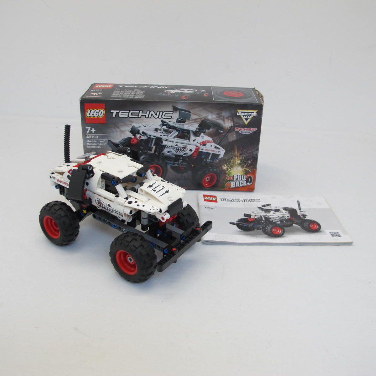 Monster Jam Monster Mutt Dalmatian. Complete with instructions and box