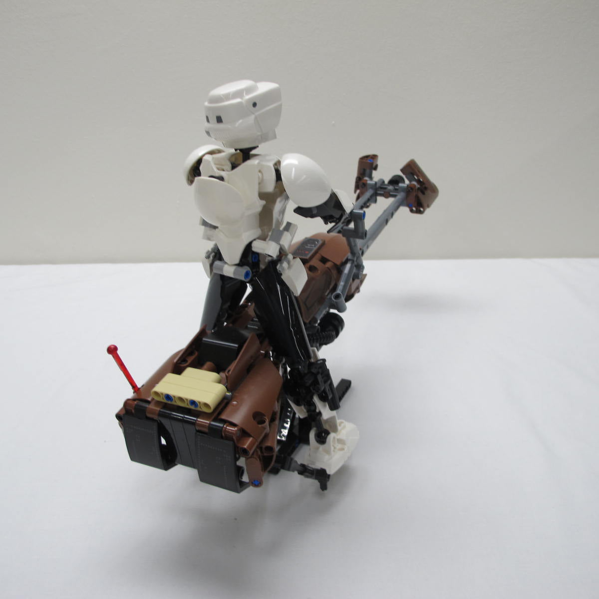 Scout Trooper & Speeder Bike. Complete with instructions, no box